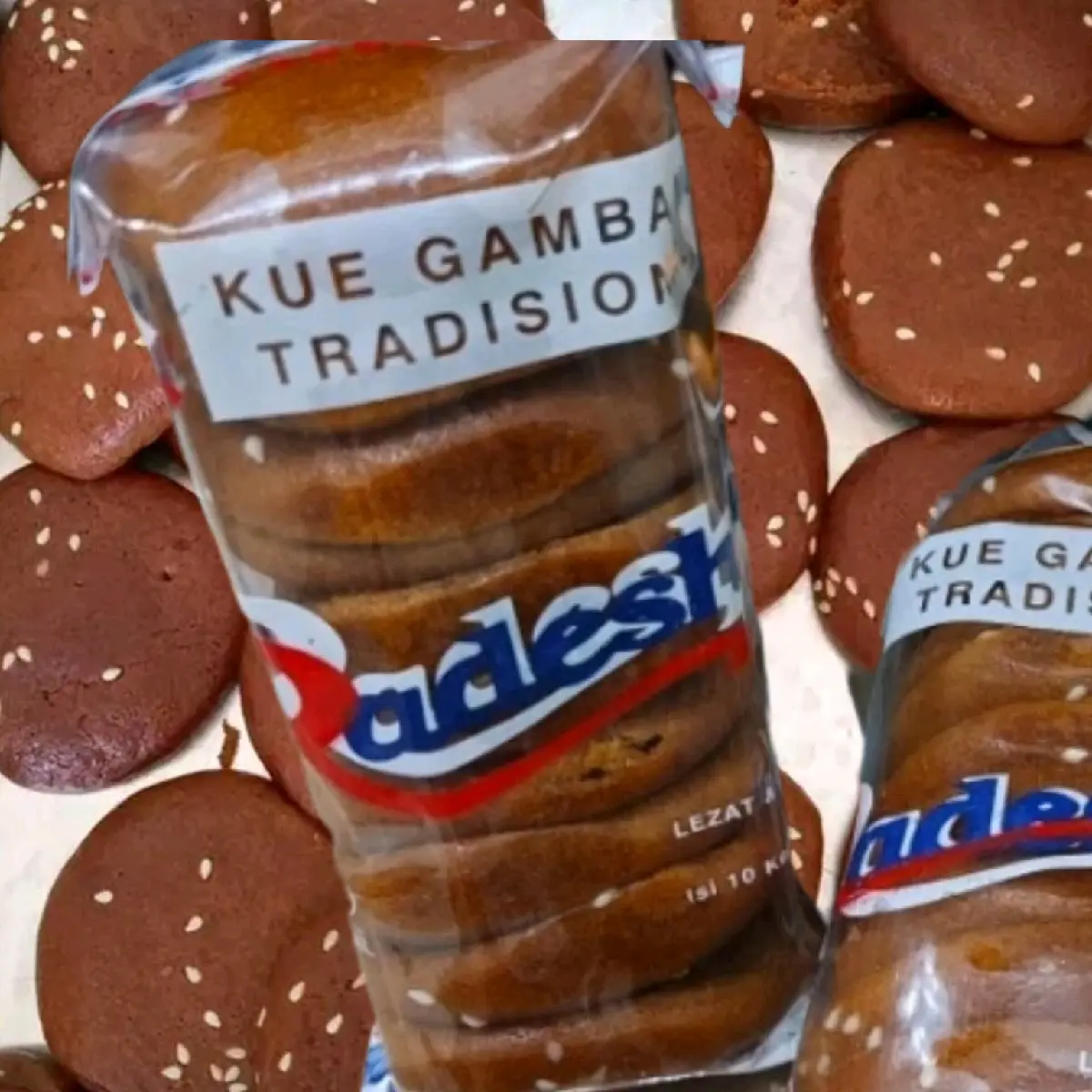 Kue Gambang Wijen Khas Betawi Radesha Isi 10 Jajanan Khas Tradisional Cemilan Manis