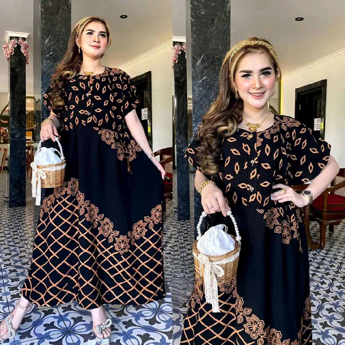 Dress Rayon Terbaru Daster Wanita Kekinian Daster Busui Wanita Viral Dress Rayon Terlaris