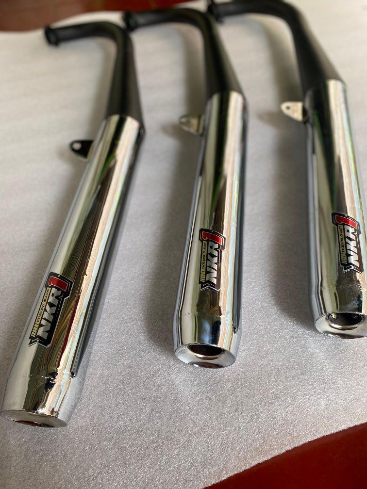 Knalpot Setengah Dewa rx king rx spesial Suara Bopad Original NKR.1 untuk Motor - Motorcycle