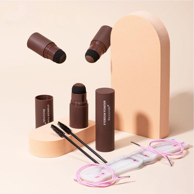 Product Introduction of Eyebrow Powder Set Waterproof Long Lasting Soft Mushroom Head Eyebrow Styling Makeup 45