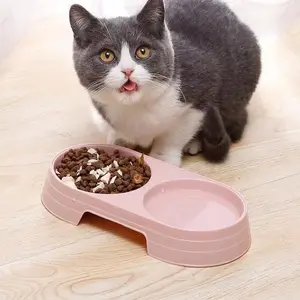 Mangkuk Hewan Peliharaan AntiLicin /Tempat Makan Minum Anjing Kucing /Mangkuk Makanan Hewan