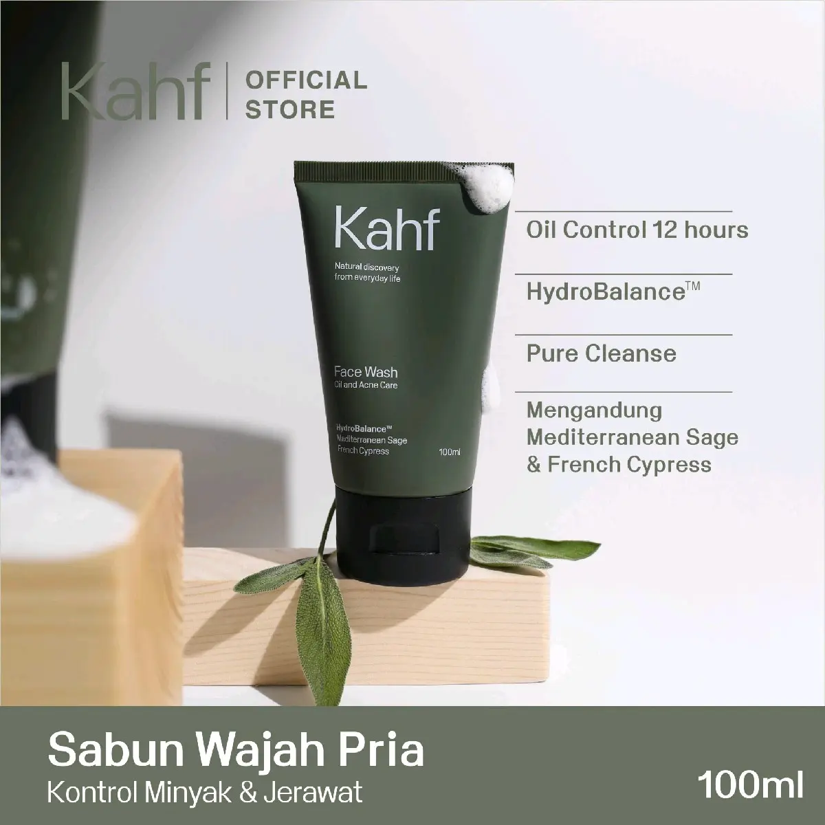kahf face wash oil and acne care Facial 100 ml