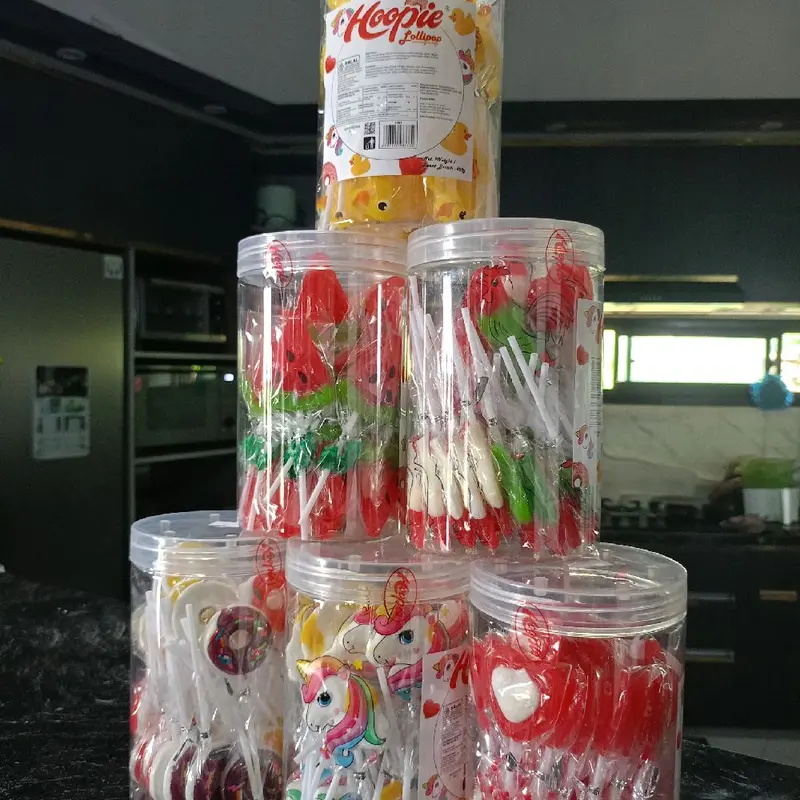 HOOPIE LOLLIPOP Candy 450gr Toples 0