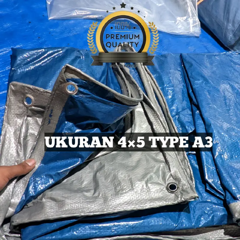 TERPAL WATERPROOF UKURAN 3×5, 4×5, 5×6, 4×6 JEMURAN MULTIFUNGSI BISA DI PAKAI KEMBALI ANTI JAMUR, TAHAN PANAS DAN HUJAN a12 Tali 2