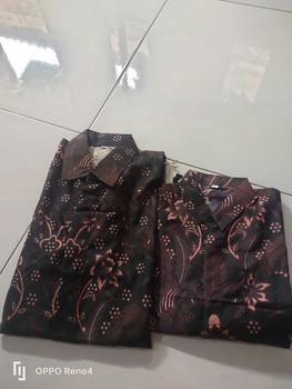 Product Review of FRONT CHOICE - TERBARU COUPLE SWEET BATIK COUPLE AYAH DAN ANAK LAKI LAKI - BATIK PRIA LENGAN PANJANG WARNA HITAM MOTIF SENTANI TERLARIS from s**1 0
