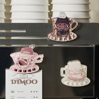Gambar POP MART DIMOO Crush on Coffee Series - Acrylic Fridge Magnet Clip Blind Box Birthday Gift - Single Box dari POP MART Official Shop Kab. Tangerang 2 Tokopedia