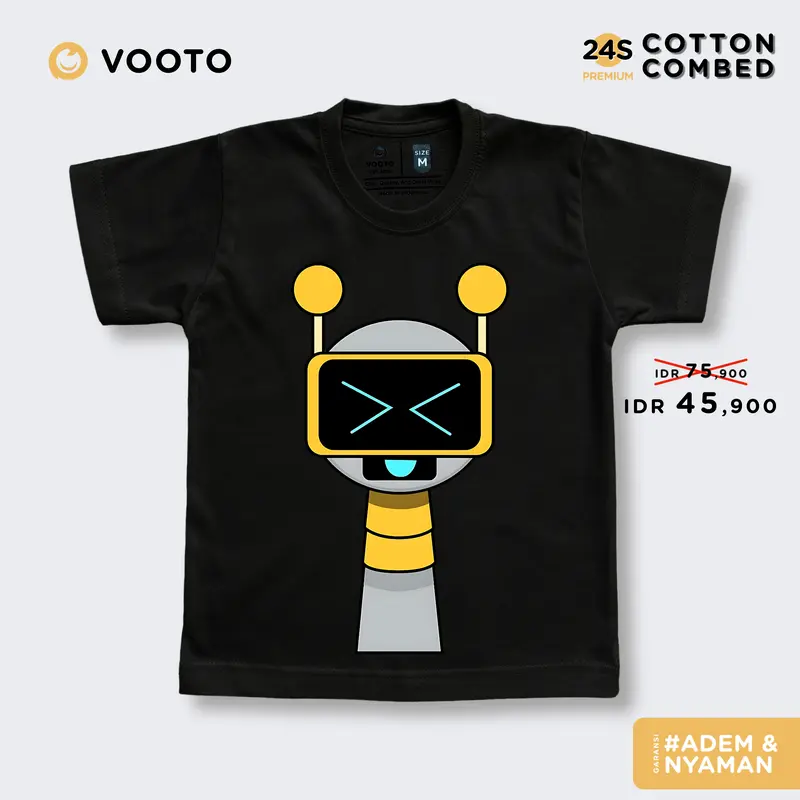 Baju Kaos T Shirt Fashion Distro Anak Perempuan Laki Laki Katun Usia 1 2 3 4 5 6 7 8 Tahun Motif spunky sprunki 3