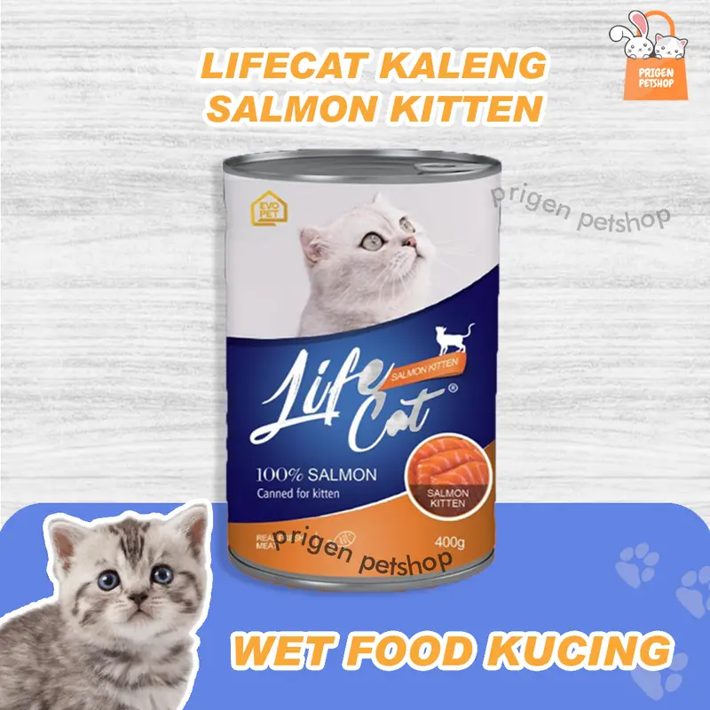Lifecat Kaleng 400Gr - Makanan Basah Kucing - Wet Food Kucing 2