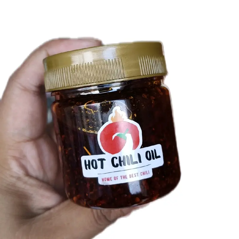 CHILI OIL TOPLES 100ML ENAK DAN MURAH Botol 0