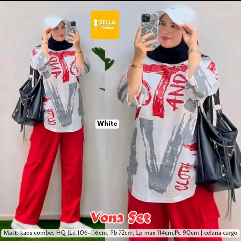 Megan#Vona setelan by Sella fashion 0