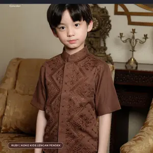 Ready Stock koko anak sarimbit gemerisk raya by kazami store