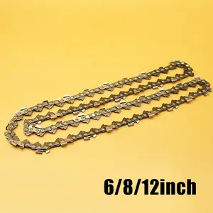6/8/12inch Rantai Gergaji Chainsaw / Rantai Gergaji Mesin Listrik / Rantai Mata Chainsaw