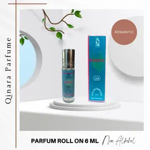 2 Botol 15K minyak wangi Romantic Roll on ukuran 6ml non alkohol