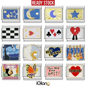 Italian Charm Bracelet - Gelang Wanita - Gelang Pria - Gelang Italian Charm - ICR001