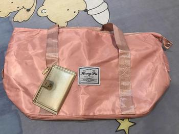 Product Review of STAY YOUNG #2813 Fashion Large Capacity Folding Bag Travel Bags Tote Handbag Waterproof Women Shoulder Bag from i**s 0