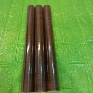 Wallpaper Motif Kayu Coklat Tua - Desain Elegan untuk Dekorasi Dinding