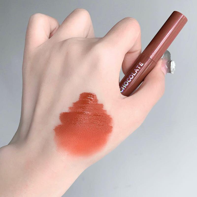 Product Introduction of 【TOP】Chocolate five lipstick set matte finish non-fading lipstick female student 14
