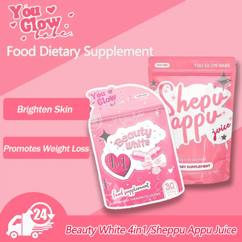 glutathione skin whitening pills amazon You Glow Babe Shepu Appu Juice Original 15G - Mixed Berries Flavored - FDA  Approved - Buy 1 Get 1 Offer