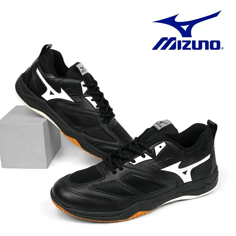 Sepatu Olahraga Badminton voly Bulutangkis Terbaru Busa TPR Karet Gym Outdoor standar cascade hijau 5