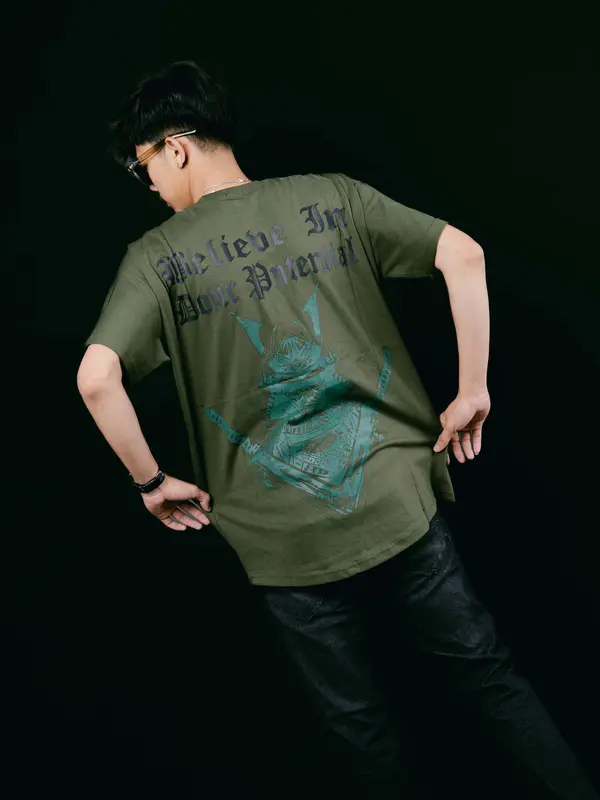 C4.COMANDO | T Shirt Pria | Kaos "BELIEVE IN YOUR POTENSIAL" katun Oval Combed Distro Nyaman Sablon 8