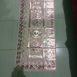 HM Loyal Bosque Taplak Meja Tamu / Alas Makan dengan Kualitas Tinggi Berenda Anti Air 50x110CM /D9-2H Kain