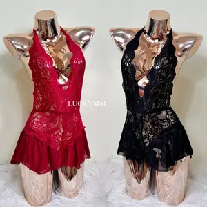 LUCKYMM 214 - Lingerie Bodysuits Wanita Dewasa Nylon Open / Sleepwear Transparan