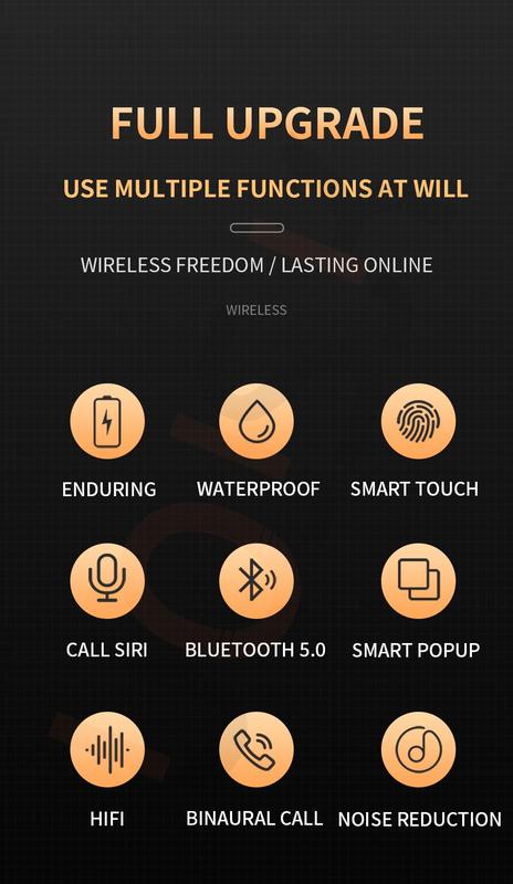Product Introduction of Tai nghe không dây Air Pro 6 TWS nguyên bản, tai nghe Bluetooth , tai nghe nhét tai, Earpod, thể thao, Gamer Pods, tai nghe Mobile Phone 1