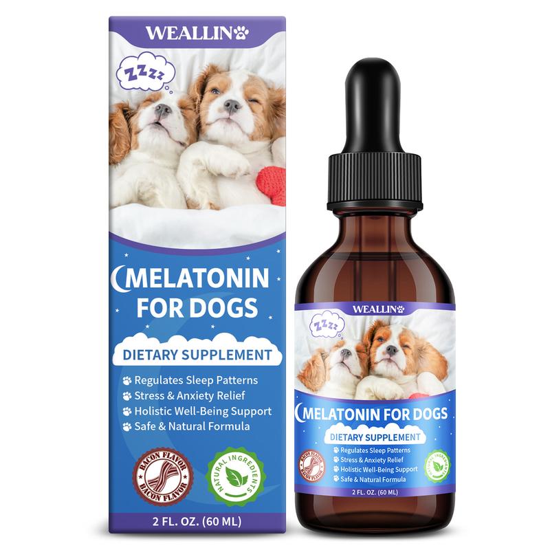 Melatonin for Dogs – Anxiety & Sleep Support with L-Theanine ...