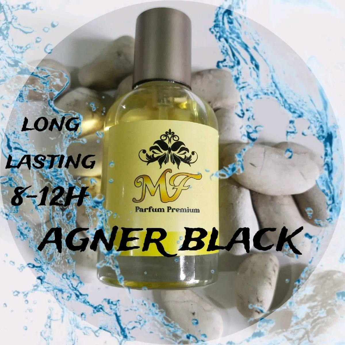 *MF PARFUM PREMIUM* Agner Black parfume long last up to 12hours