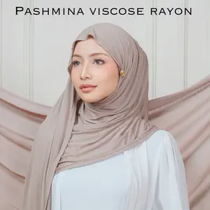 RIFANYHIJAB Pashmina Viscose Rayon Arabian Cooltech