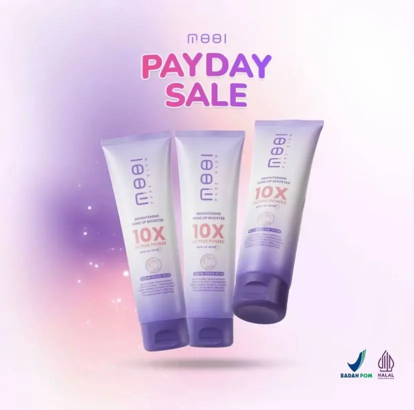 [ PAYDAY SALE ] MOOI Brightening Tone Up Booster Body Lotion - Wanita Tubuh Mencerahkan Niacinamide Pencerah Wangi