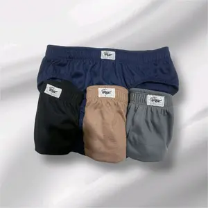 isi 4pcs Celana Dalam Pria Cd Pria Bahan Katun Berkualitas Tinggi dan Nyaman untuk Sehari-hari