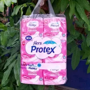 Hers Protex 1 bag Pink - Pembalut non wing isi 6 pack (48 pcs) Extra Kering