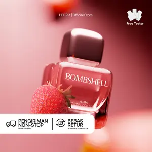 HEURA Bombshell - Extrait de Parfum - Aroma Stroberi Fresh Fruity Strawberry Vanilla Parfum Wanita Tahan Lama
