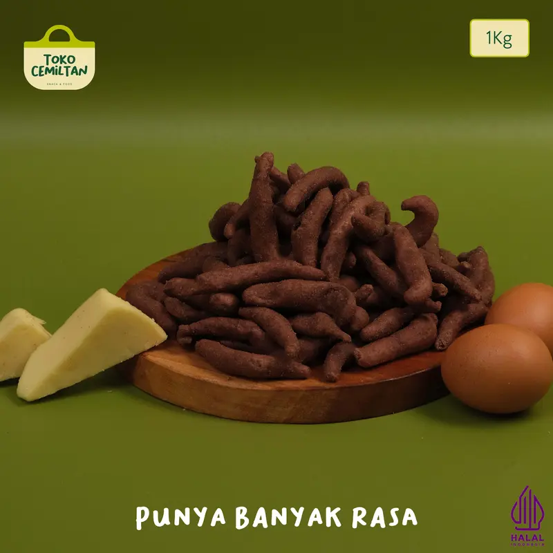 Telur Gabus Keju  1Kg MIX Banyak Rasa Cemilan Snack 2
