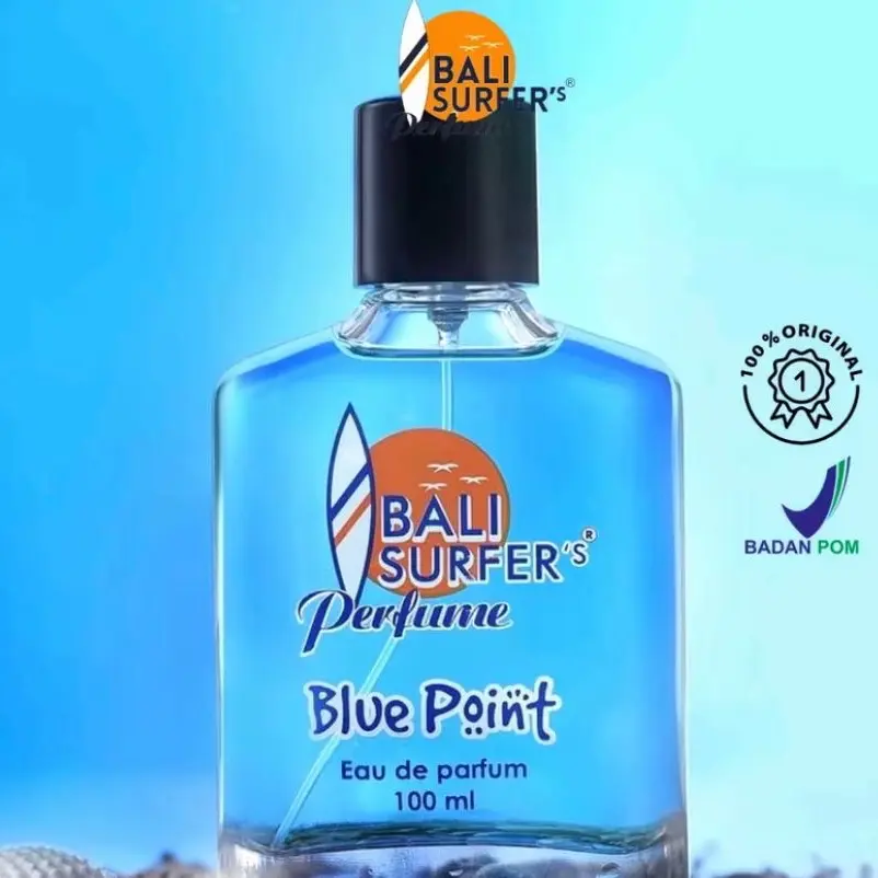 ￼Perfume Bali Surfers Varian Blue Point For Him  Eau De Parfum 35ml Pria