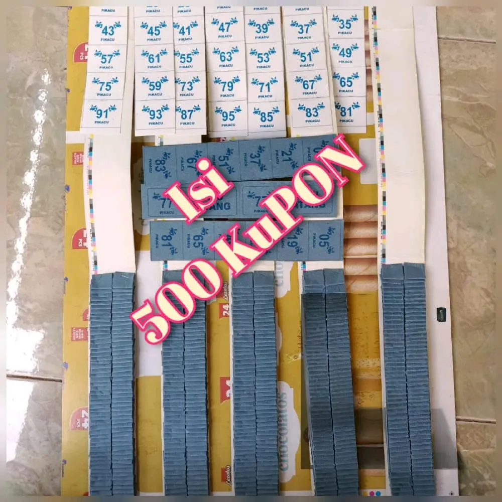 CABUTAN KOSONGAN isi 500 KUPON BONUS KERTAS DUPLEK