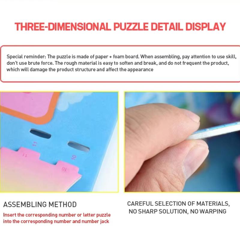 Product Introduction of Dovana Mainan Puzzle Kertas 3D Size Kecil Garden House Small Zoo Edukasi Anak Kreatif Bahan Busa Foam Paper 14