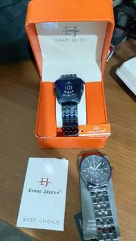 Product Review of DISKON  Evans Jayden Jam Tangan Pria 9953-1 Rantai Stainless Steel Analog Sapphire Glass Water Resistant 5ATM Watches Kaca from N**1 0