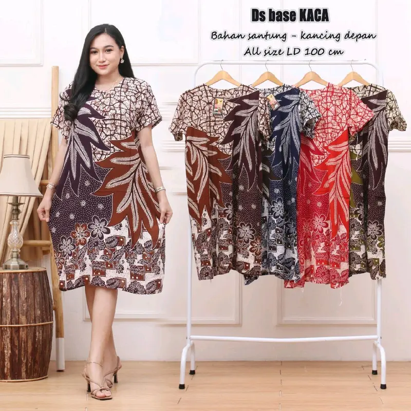 Paket 5pcs daster base standar busui rayon 1