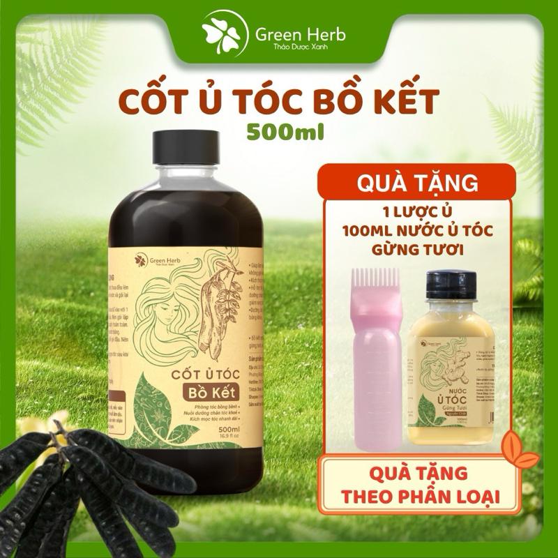 Green Herb - Cốt Ủ Tóc Bồ Kết - Nuôi Dưỡng Tóc Từ Bên Trong
