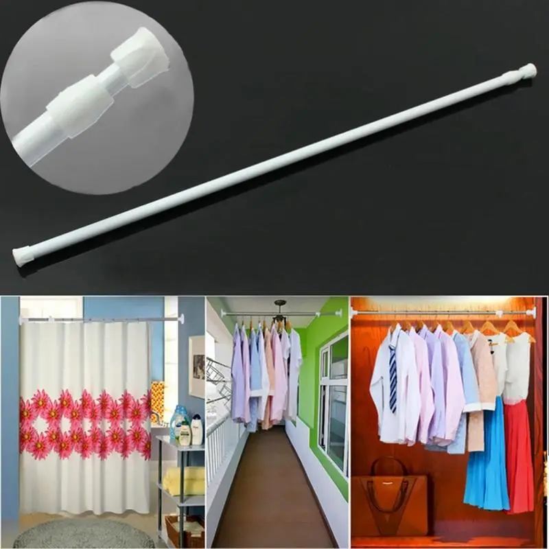 Thanh Có Thể Gấp Gọn Bằng Thép, Thanh Treo Rèm Đa Năng Thanh Treo Rèm Phòng Tắm Thanh Treo Rèm, FL, Thích Hợp Để Mua Sắm