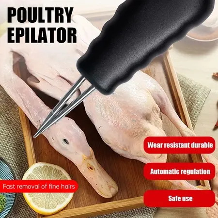 Penghilang Bulu Unggas / Alat Pencabut Bulu Ayam Elektrik / Genggam / Efisien / Hasil Bersih / BisaCOD