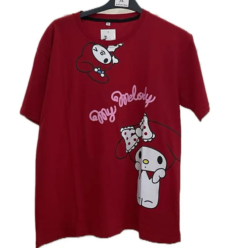 Atasan  wanita bahan kaos warna merah