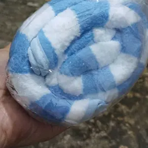 Handuk Mandi Dewasa Microfiber Bulu Garis Lembut Premium Quality