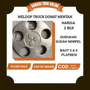 Weldop Ring donat lubang 5 dan 6 (2pcs) Truck Truk
