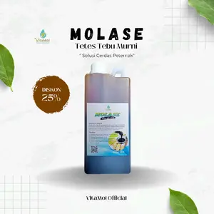 MOLASE Tetes Tebu Murni 100% Asli Kental Bahan Untuk Peternakan Perikanan Dan Pertanian