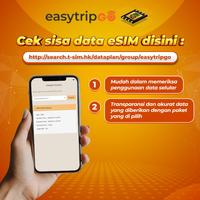 Gambar Easytripgo eSIM Thailand 500MB/HARI-3GB/HARI Unlimited Internet Data| Travel eSIM Card Travel Thailand - 500MB/HARI, 1 HARI dari Easytripgo Indonesia Kota Tangerang 3 Tokopedia