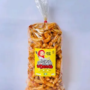 Kerupuk gurilem si denok cemilan keripik pedas  manis gurih