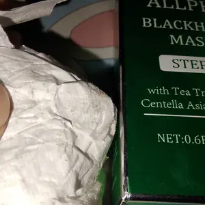 【Official】Allphv Blackhead Mask Step1-Masker komedo Pembersih komedo mengangkat komedo penghilang komedo  penghilang komedo hidung Acid Pria Treatment